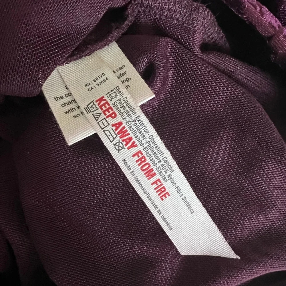 Free People Intimately Burnout Babe Purple Velvet Mini Dress - Picture 8 of 9